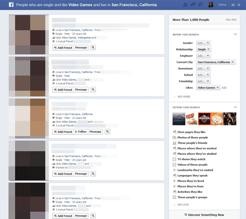 Illustration for article titled Gamers Also Like Cheetos and Fedoras, According To Facebook's New Search Tool